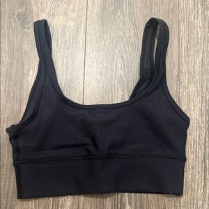 TnAction Black Sports Bra